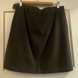 JCrew Wool Cashmere Blend Military Style Mini Skirt